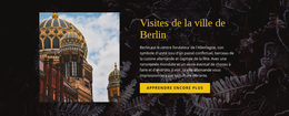 Visites De La Ville De Berlin - Thème WordPress Personnalisé