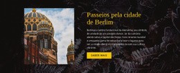Passeios Pela Cidade De Berlim - Download Gratuito Do Design Do Site