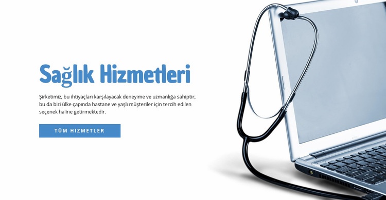 Sağlık Hizmetleri HTML Şablonu