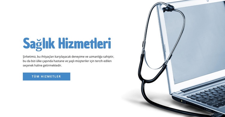 Sağlık Hizmetleri HTML5 Şablonu