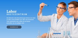 Laboratorium – Fertiges Website-Design