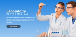 Centre Médical De Laboratoire - Modèle De Site Web Joomla