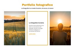 Portfolio Fotografico - Creazione Di Siti Web Gratuita