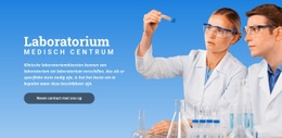 Llaboratorium Medisch Centrum Eenvoudige HTML CSS-Sjabloon