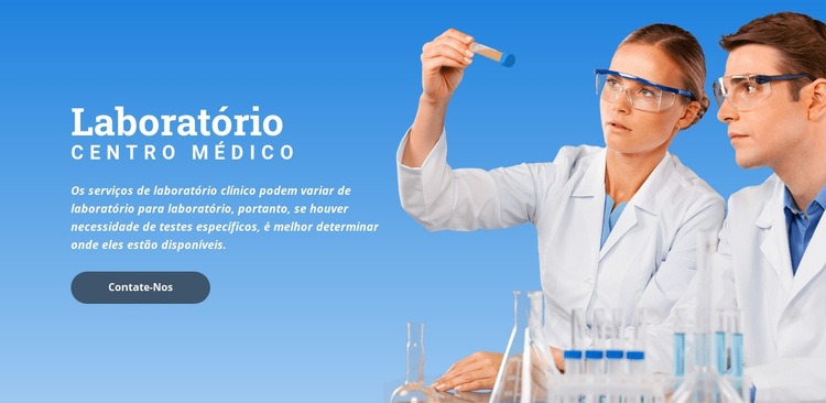 Centro médico Llaboratory Template Joomla