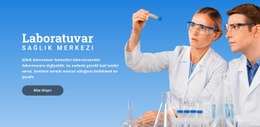 Laboratuvar Tıp Merkezi - HTML Sayfası Şablonu