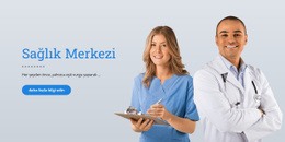 Sağlık Hizmeti - HTML Website Creator