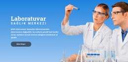 Laboratuvar Tıp Merkezi - Joomla Web Sitesi Şablonu