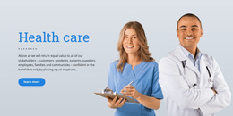 Web Page Design For Health Care
