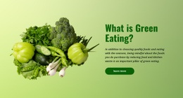 Organic Green Eating