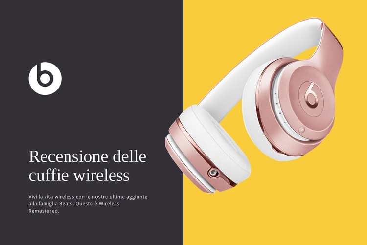 Recensioni di cuffie wireless Modello