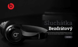 Šablona Návrhu Pro Skutečná Bezdrátová Sluchátka