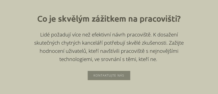 Text s nadpisem Šablona HTML