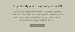Text S Nadpisem – Šablona Prémiového Webu Pro Firmy