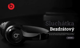 Skutečná Bezdrátová Sluchátka – Drag & Drop Téma WordPress