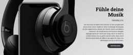 Fühle Deine Musik – Funktionale HTML5-Vorlage