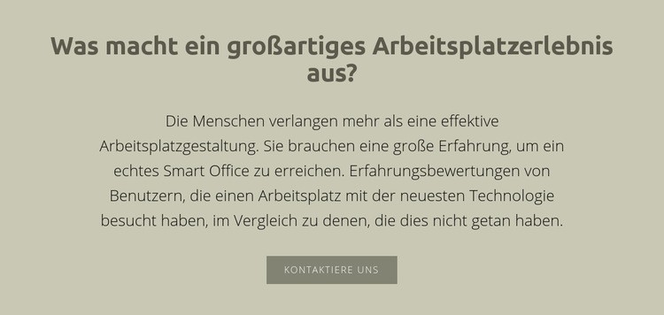 Text mit Überschrift Vorlage