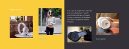 Casques Pour Étudiants Modèle HTML CSS Simple