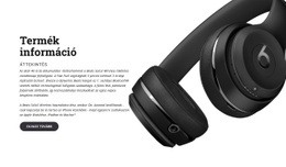 Fejhallgató Zenehallgatáshoz – Online Sablonok