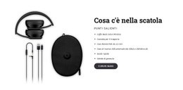 Batte Le Cuffie Wireless - Progettazione Di Siti Web Reattivi
