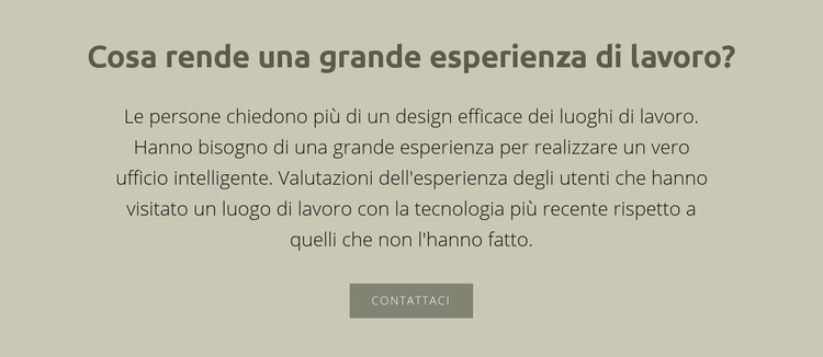 Testo con titolo Modello Joomla