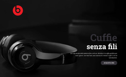 Vere Cuffie Wireless - Visualizza La Funzione E-Commerce