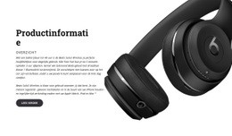 Koptelefoon Om Naar Muziek Te Luisteren - Online-Sjablonen