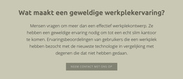 WordPress-Site Voor Tekst Met Kop