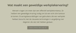 Het Beste Websiteontwerp Voor Tekst Met Kop