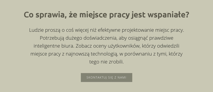 Tekst z nagłówkiem Motyw WordPress