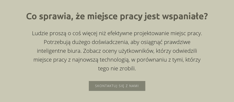 Tekst z nagłówkiem Szablon Joomla