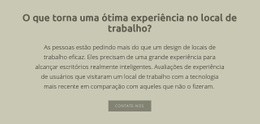 O Melhor Design De Site Para Texto Com Título