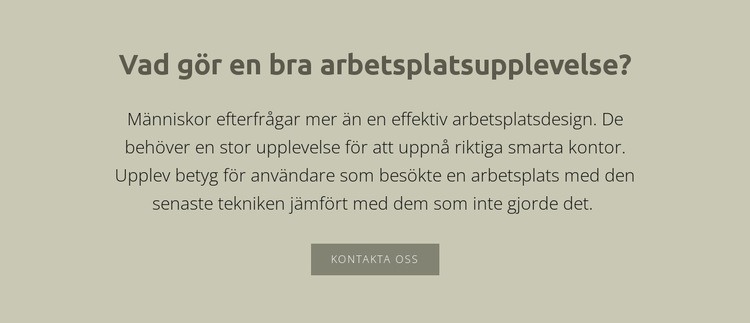 Text med rubrik Hemsidedesign