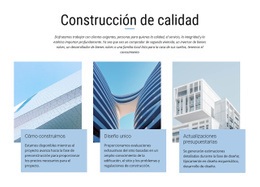 Proyectos De Construcción - HTML Writer