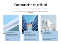 Proyectos De Construcción - Plantilla HTML5
