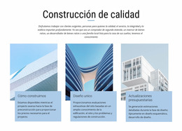 Proyectos De Construcción - Descarga Gratuita De La Plantilla Joomla