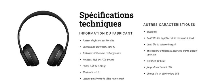 Musique moderne et technologie Conception de site Web