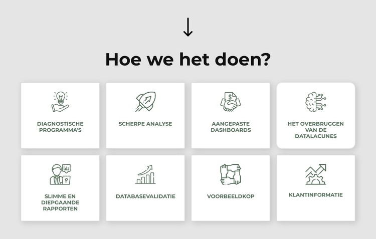 Strategie, marketing, organisatie, bedrijfsvoering CSS-sjabloon