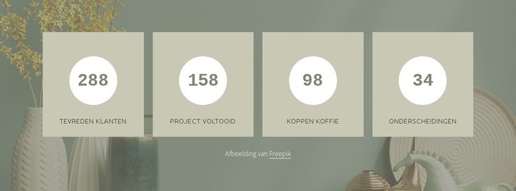 Wij zijn architecten Website mockup