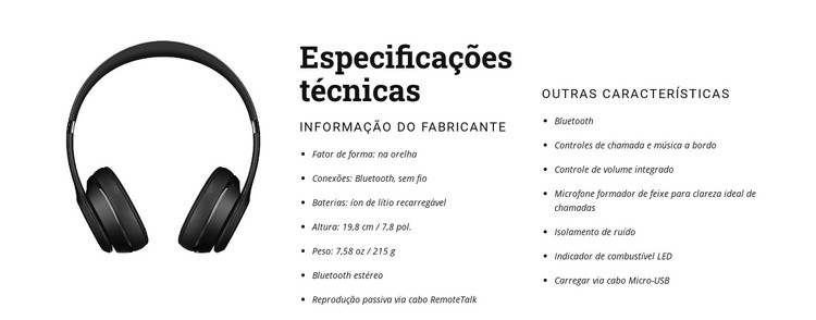 Música moderna e tecnologia Template CSS