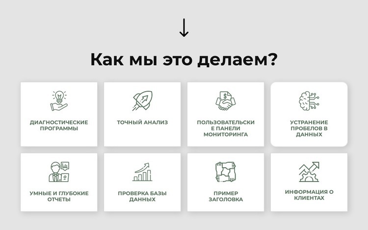 Стратегия, маркетинг, организация, операции Конструктор сайтов HTML