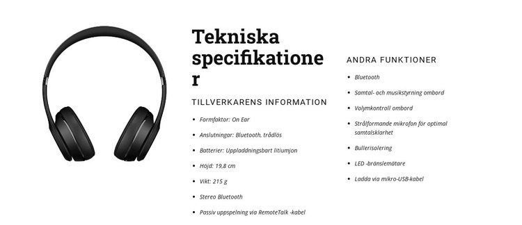 Modern musik och teknik Hemsidedesign