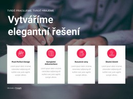 Vytvářejte Kreativní Řešení – Šablona Jedné Stránky