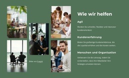 Von Einzelprojekten Bis Hin Zu Mehrjährigen Engagements - Website-Vorlage Für Eine Seite