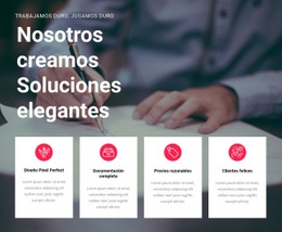 Crea Soluciones Creativas - Diseño De Sitio Web Sencillo