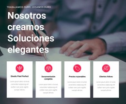 Crea Soluciones Creativas Plantilla De Diseño