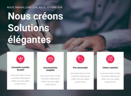 Créez Des Solutions Créatives - Conception De Site Web Simple