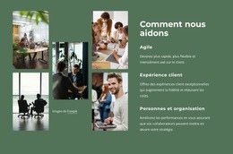 Des Projets Uniques Aux Engagements Pluriannuels - Un Magnifique Modèle Joomla