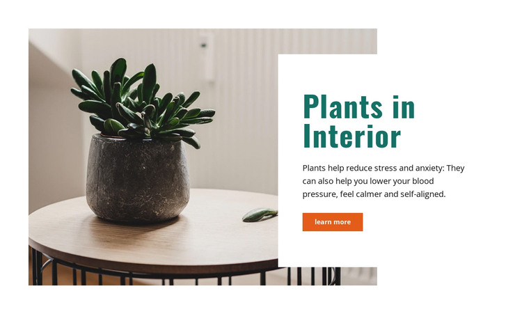 Fresher indoor air HTML Template