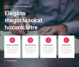 Alkoss Kreatív Megoldásokat - Egyszerű Webhelytervezés